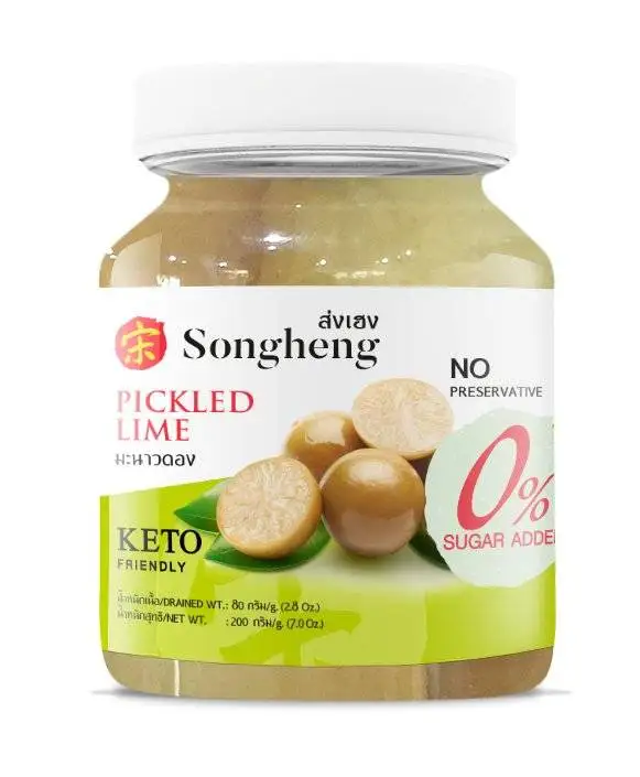 
KETO Pickled limes Songheng Lemon healthy fruits 