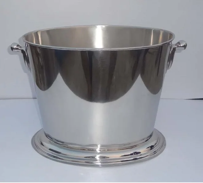 Double Wall Stainless Steel Wine Bucket Handmade Stainless Steel High Quality Beer and Wine Bucket