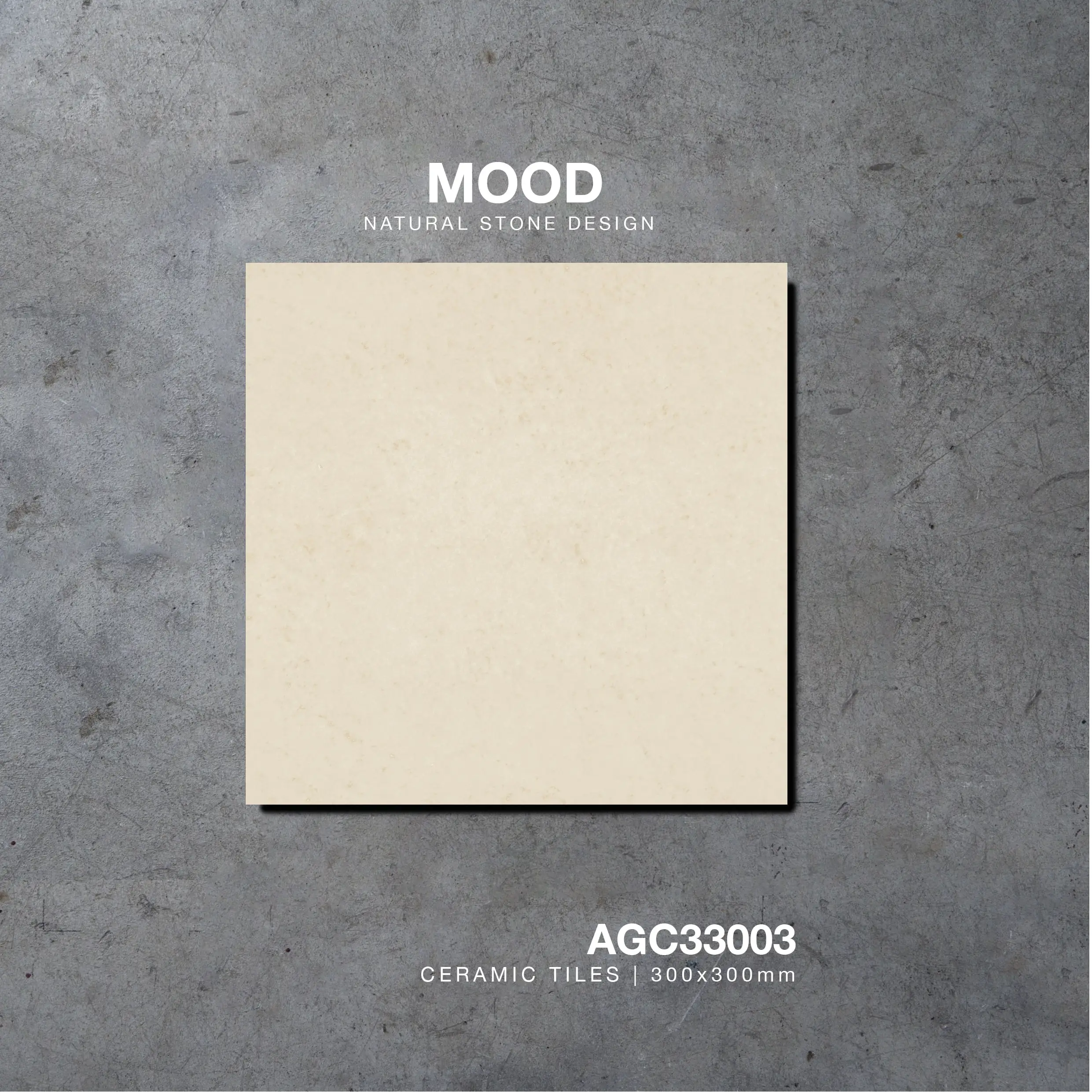 Luxurious Simple Minimalist Design Natural Stone Texture Design Ceramic Tile Mood 300x300mm Base Tile Flooring Tiles Designs