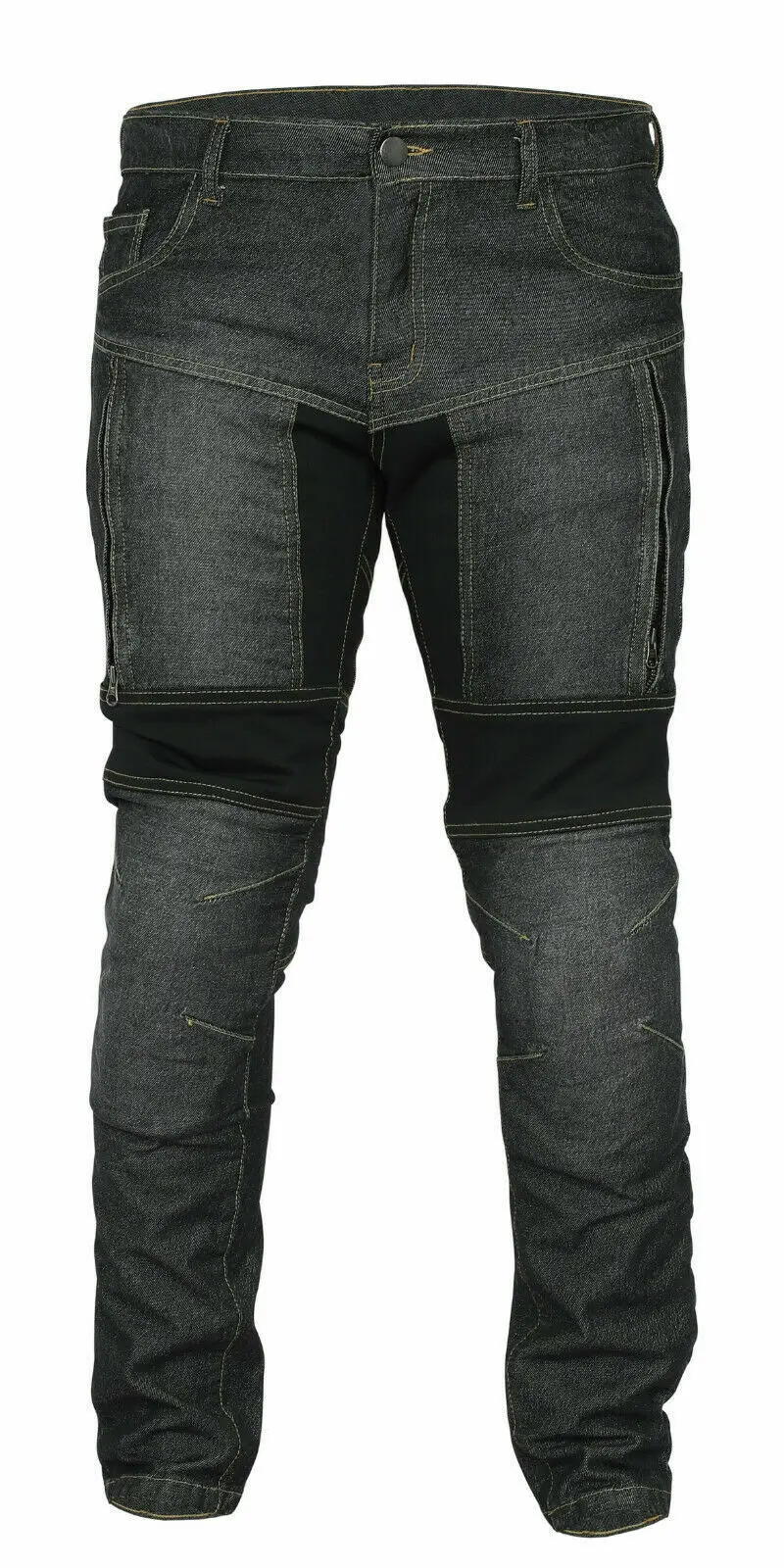 Mens Motorcycle Jeans Motorbike Pants Rider Protective Lining made with Lining Motorcycle Jeans denim Jeans Pants