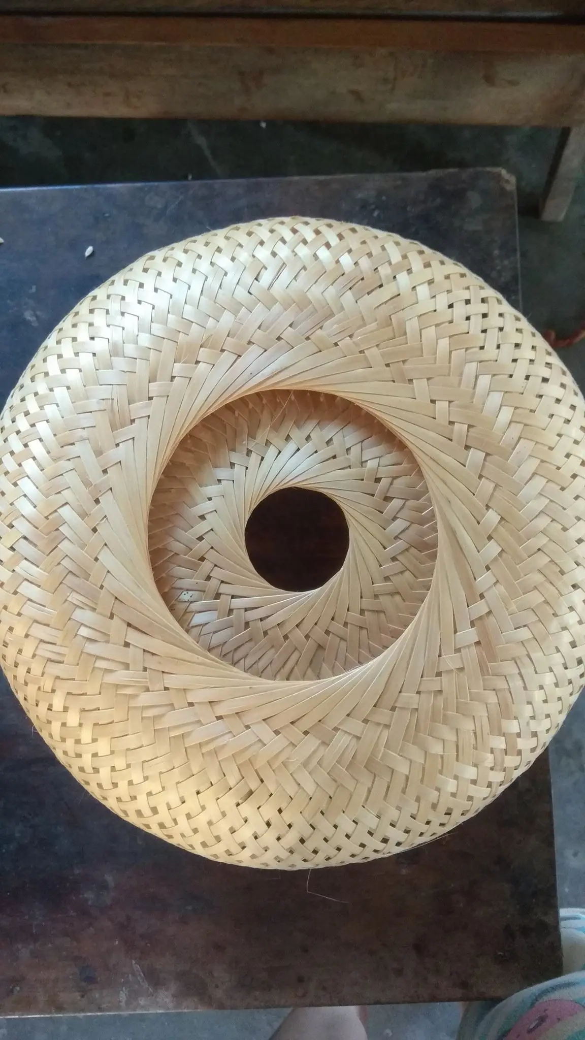 Hot Selling Home Deco Rattan Plug in Light Bamboo Ceiling Lights Customized Size With High Quality +84947900124