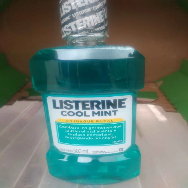  Высококачественный жидкость для полоскания рта Listerine Bright & Clean 500 мл
