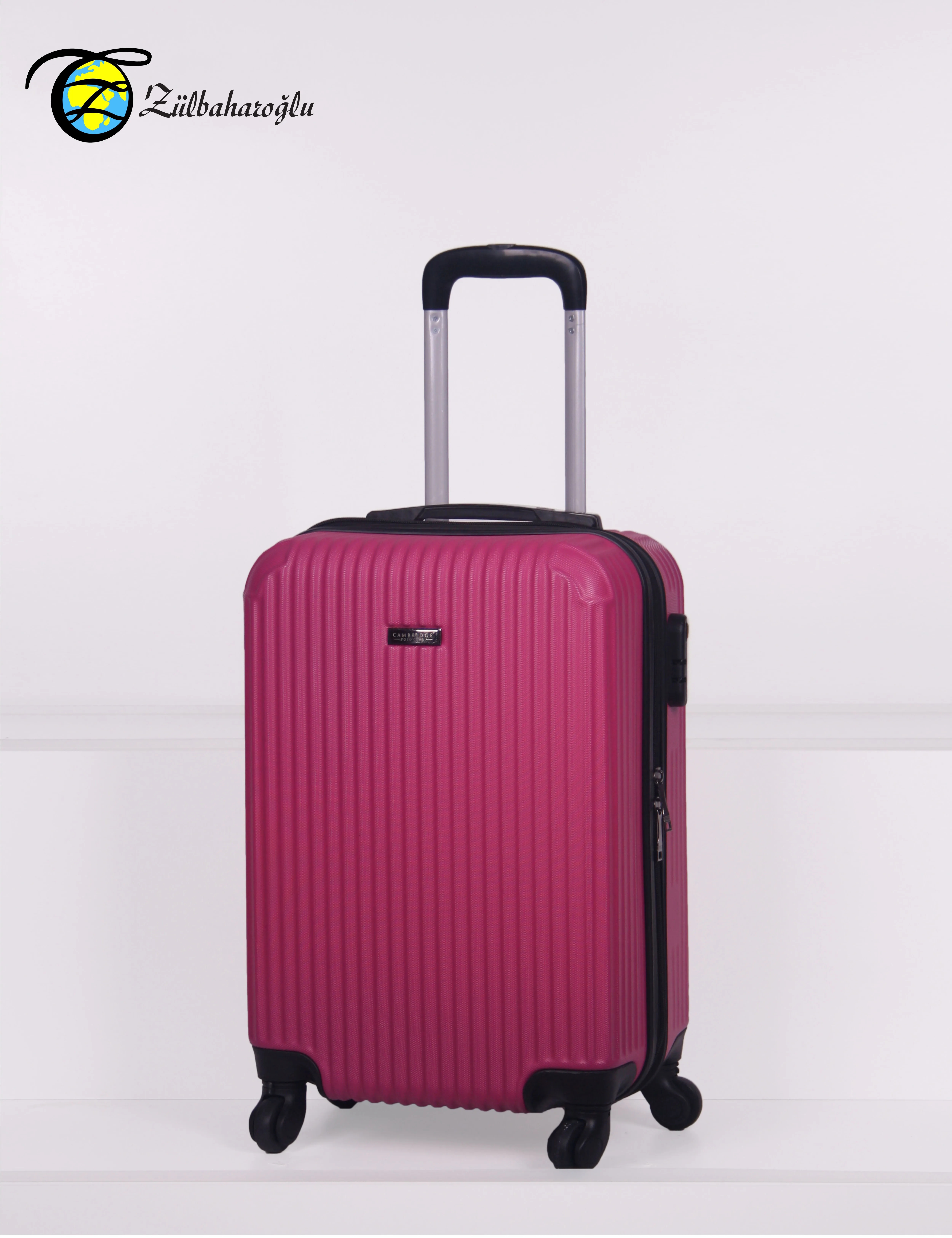 Iron Trolley Made In Turkey Suitcase 4 Spinner Wheels Luggage 3Pcs Set ABS Valise Luggage Set Soft Handle International Standard