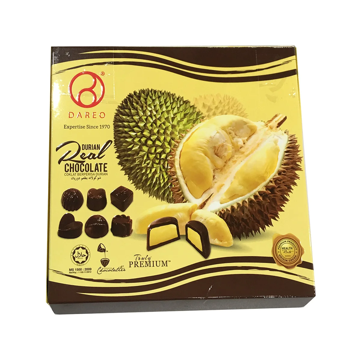 
Chocolate Durian Fruit Chocolate Snacks Dessert D24 Malaysia Supplier 