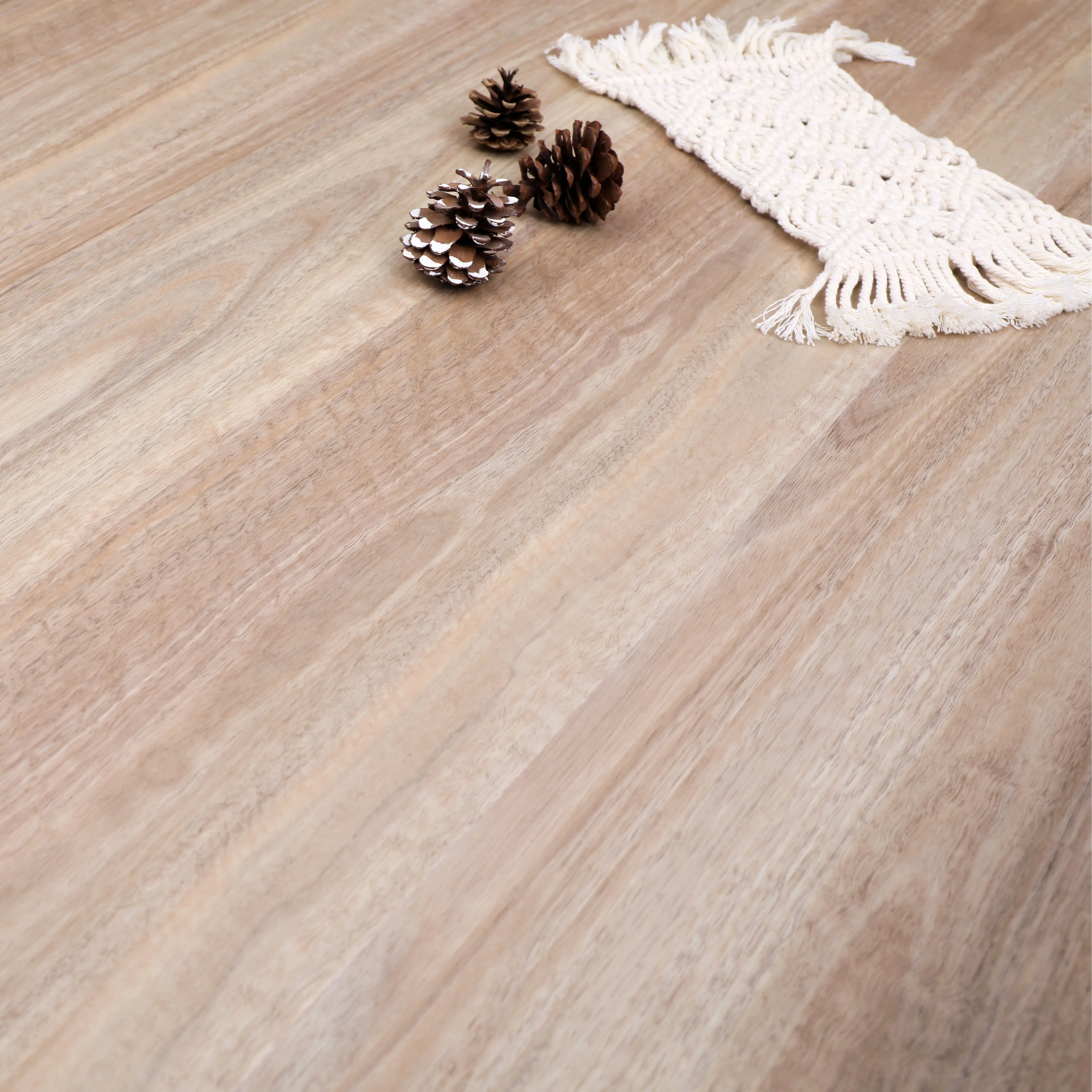 
Greenland 4mm Custom Waterproof Plastic Floor Commercial Tile Luxury Vinyl Wood Plank UV Lacquered SPC Click Flooring 