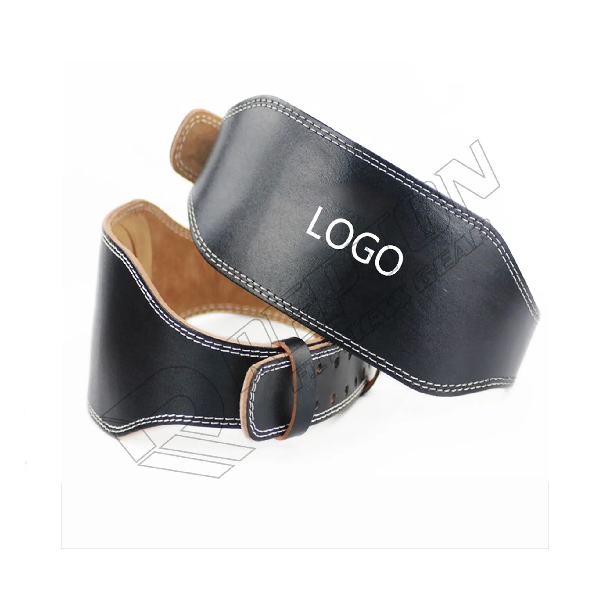 
Power Lifting Belts Fitness Genuine Leather Pro Weight Lifting Belt for Men and Women 