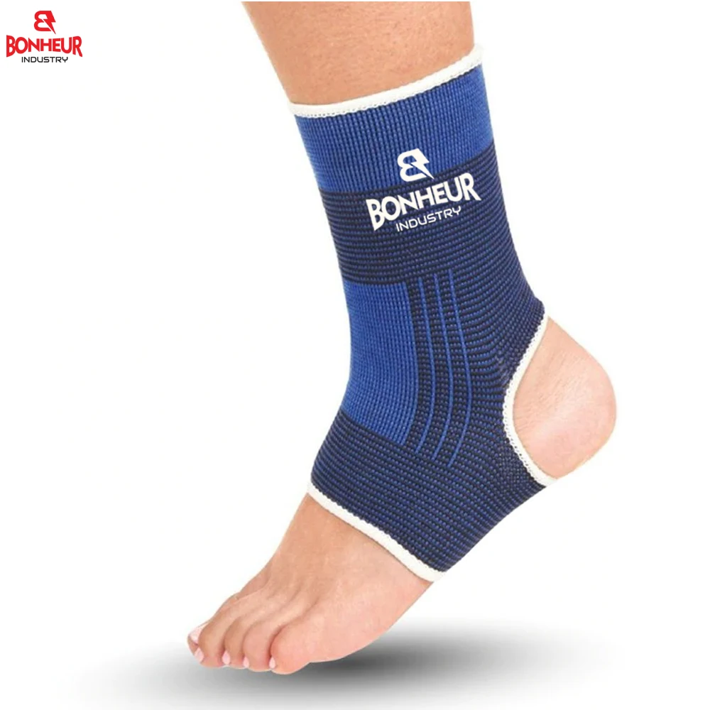 
Ankle support Brace Leg Injury Gym sleeve Elasticated Bandage Wrap Muay Thai MMA Compression 