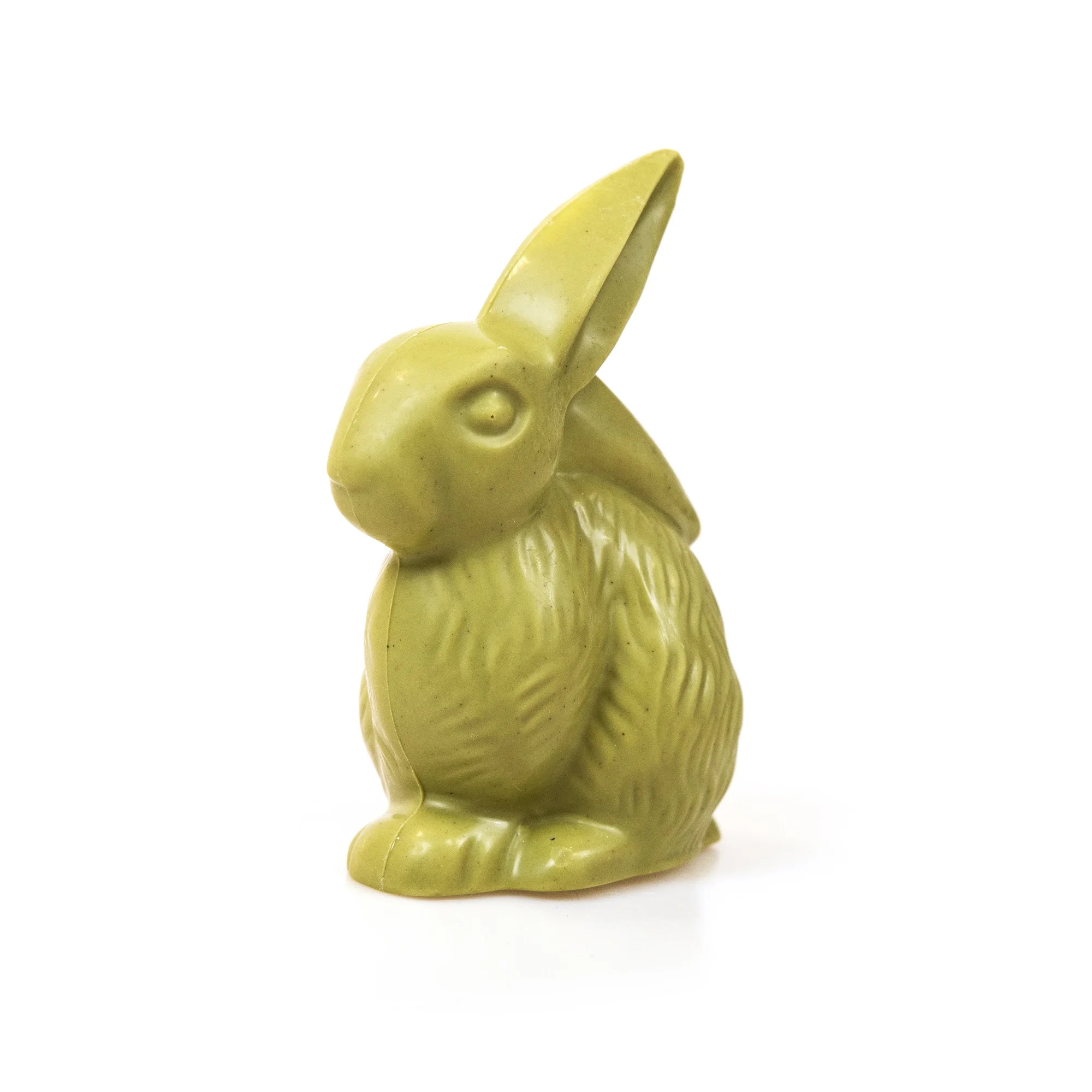 Funny Pistachio chocolate bunny made in italy