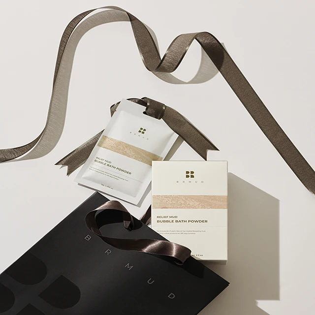 
BRMUD RELIEF MUD BUBBLE BATH POWDER 50 g X 6 ea OTILTD 