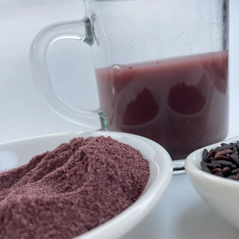 
Healthy Breakfast Meal replacement 100% Pure Riceberry Powder - Instant Drinks Can Be Used As Salad or Bread Topping 