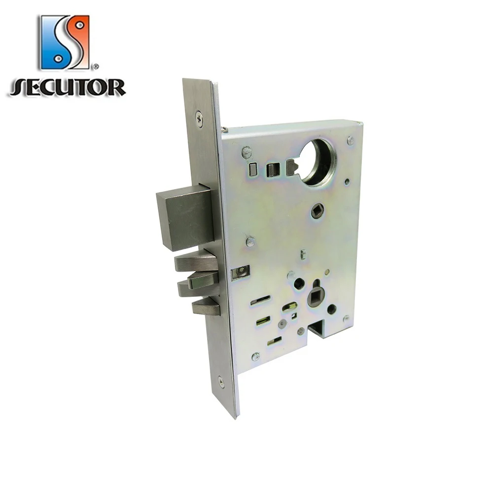 ULlisted 3 Hour Fire Rated ANSI grade 1 Commercial Door Mortise Lock/aluminum front door