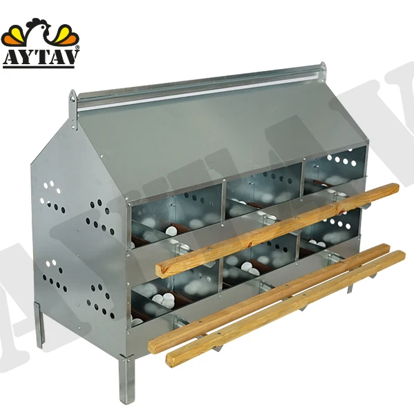 Wholesale Manuel Nest 24 Rooms Chicken Layer Cage Hot Sale Steel Animal Poultry Cage for Farm & Home Use Used Condition