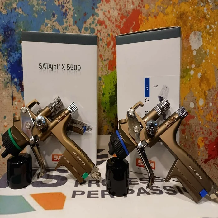 All New S- ATA Jet X 5500 RP (1.3 I) Spray Gun