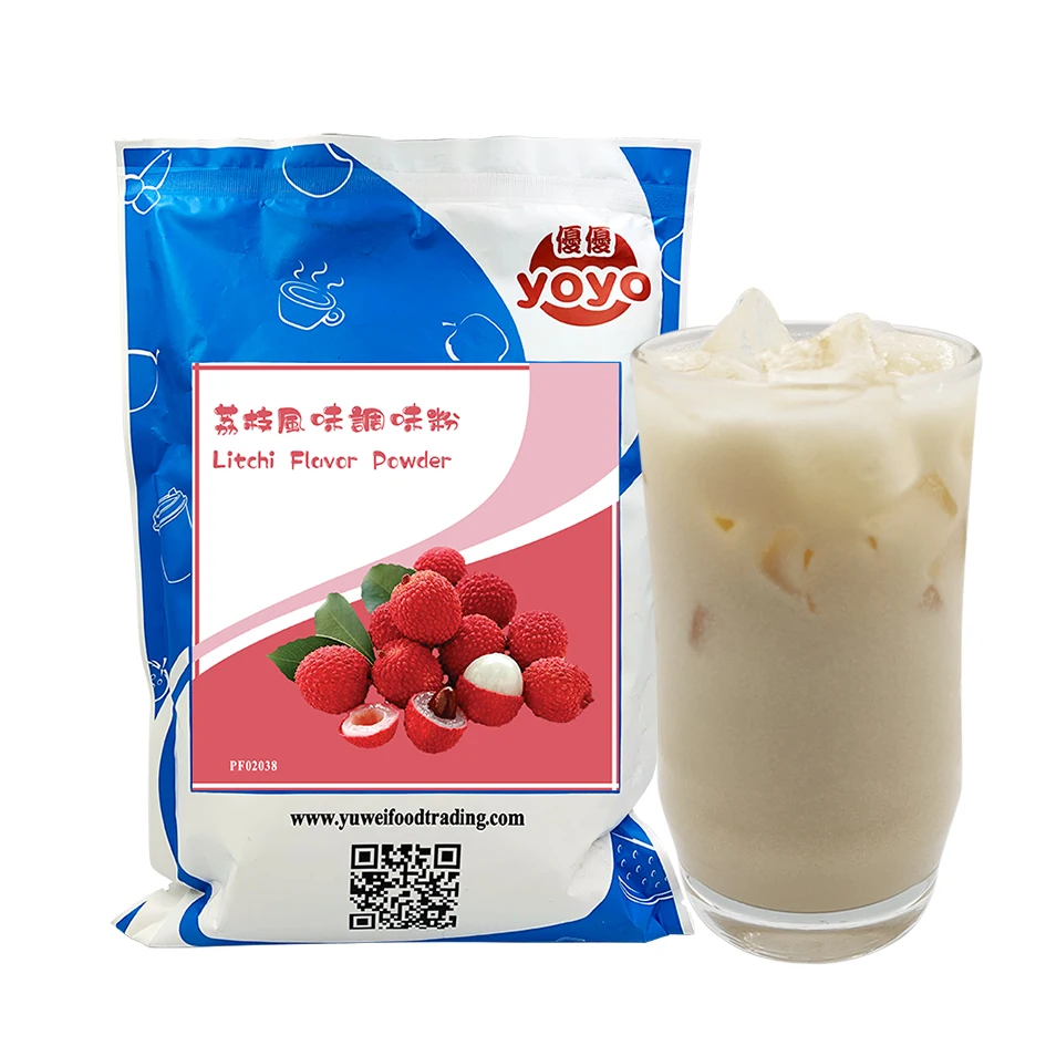 Фруктовый аромат Litchi молочный чай напиток порошок Тайвань