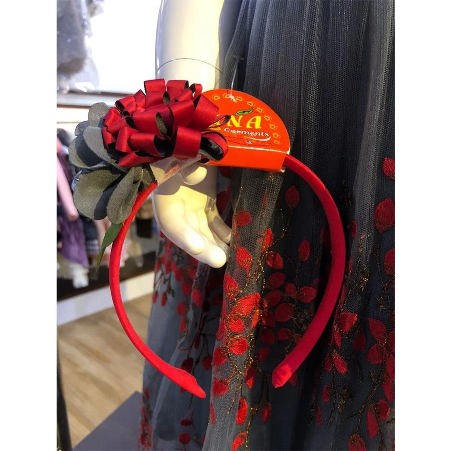 children clothing red dress kids frock designs girls dress