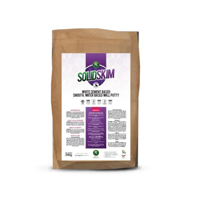 
SOLIDSkim 20kg White Cement Based Smooth, Water Based Wall Putty 