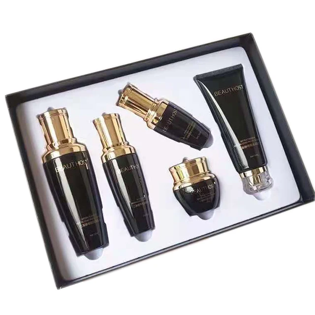 Organic Ingredient Anti Aging Repairing Face Care Set Wrinkles Reduction Strong Hydrating Smooth Tender Beauty Care Gift Kits