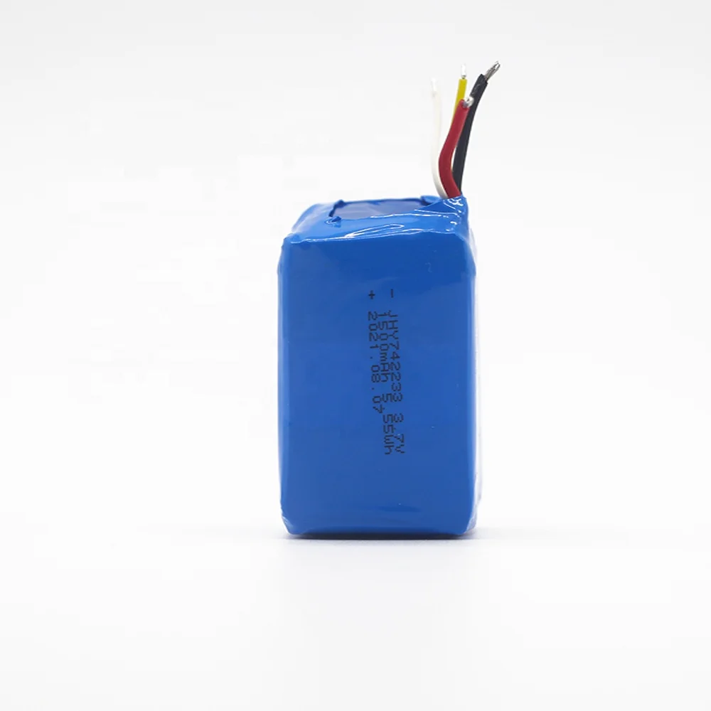 New Design JHY  rechargeable lithium battery pack 742233C1500 3.7V LiPO4 battery pack Atomizer battery