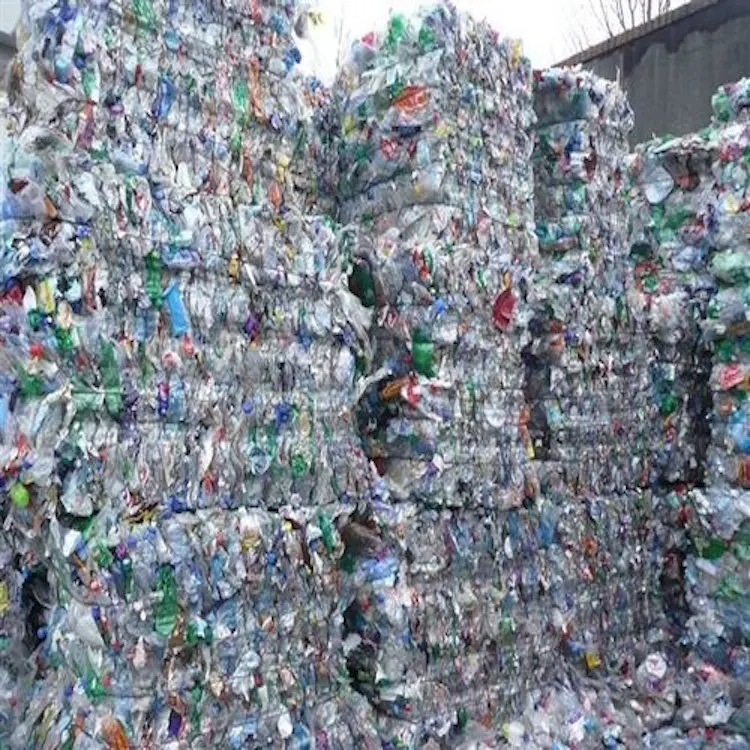 Cold and Hot Washed PET Bottle Top Clean Grade Widely Sale Recycled Plastic Waste Pet Bottles Scrap in Bale