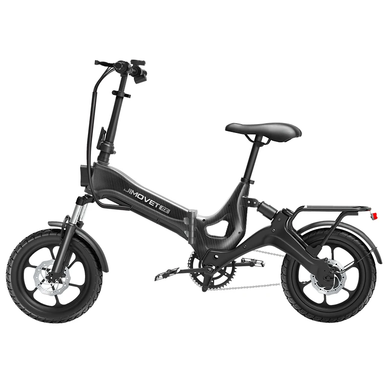 JI-MOVE Wholesale Price 16 inch 48V 400W Magnesium Long Range Road Ebike Foldable Electric City Bike for Adult
