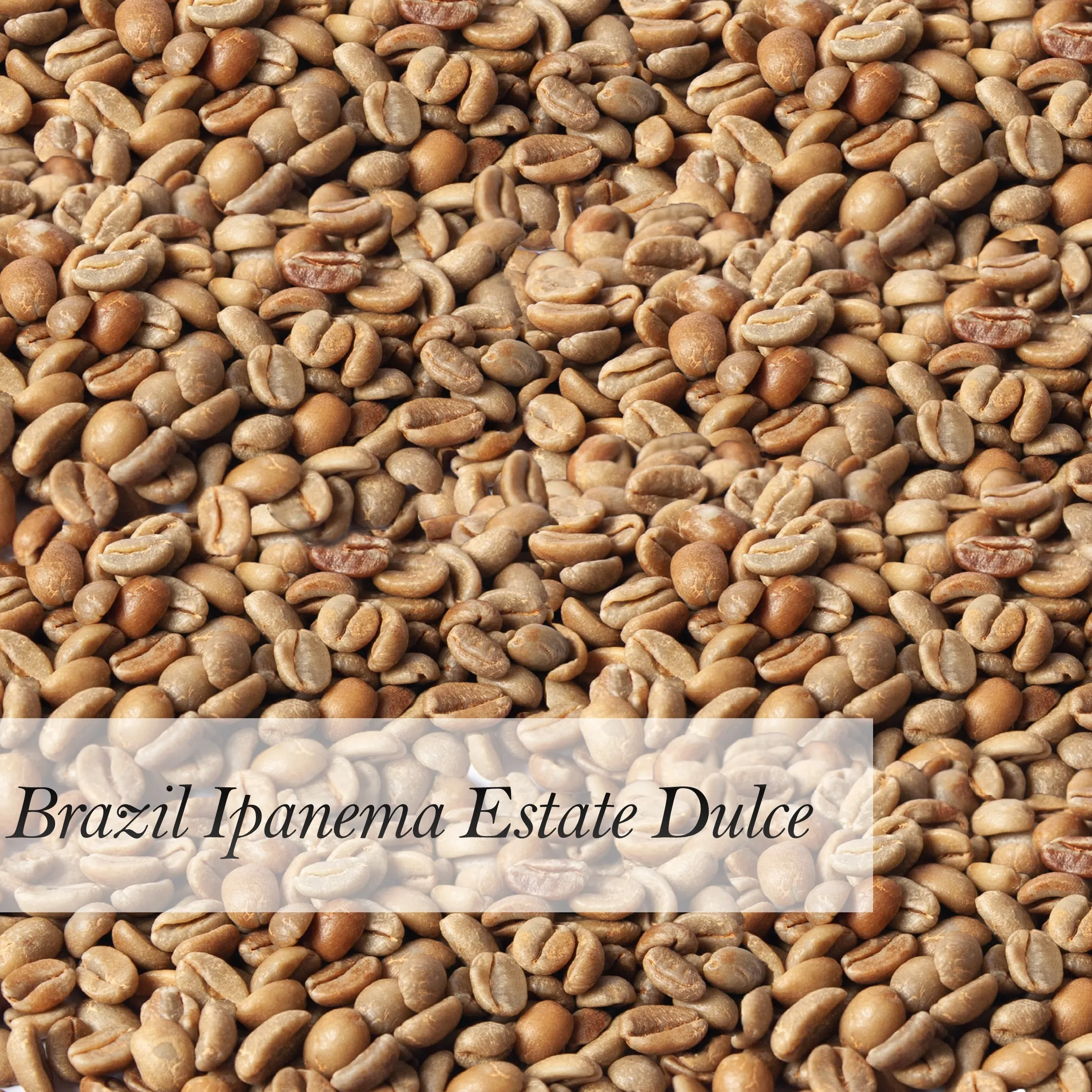 Бразильские натуральные зеленые кофейные зерна Ipanema Estate Dulce, оптовая продажа