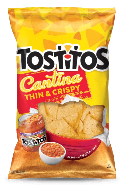 Tostitos Cantina Thin & Crispy Tortilla Chips 255g