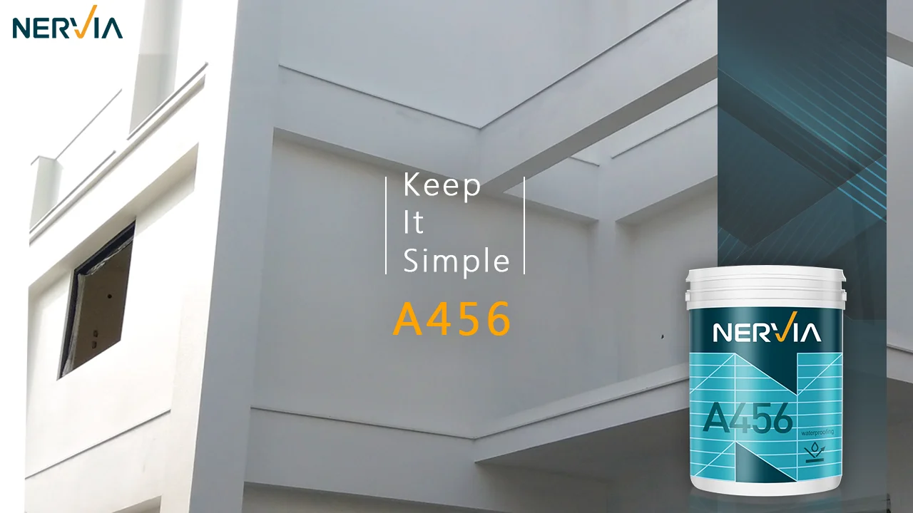  Строительное покрытие Nervia для отпугивания воды наружных стен и туалета которые находятся в строительстве