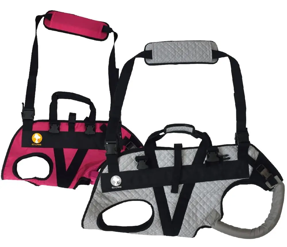 Dog Vest Harness Adjustable for Elderly Dog Rehabilitation Wheelchair Accessory Multifunctional Dog Clothes (L Size)