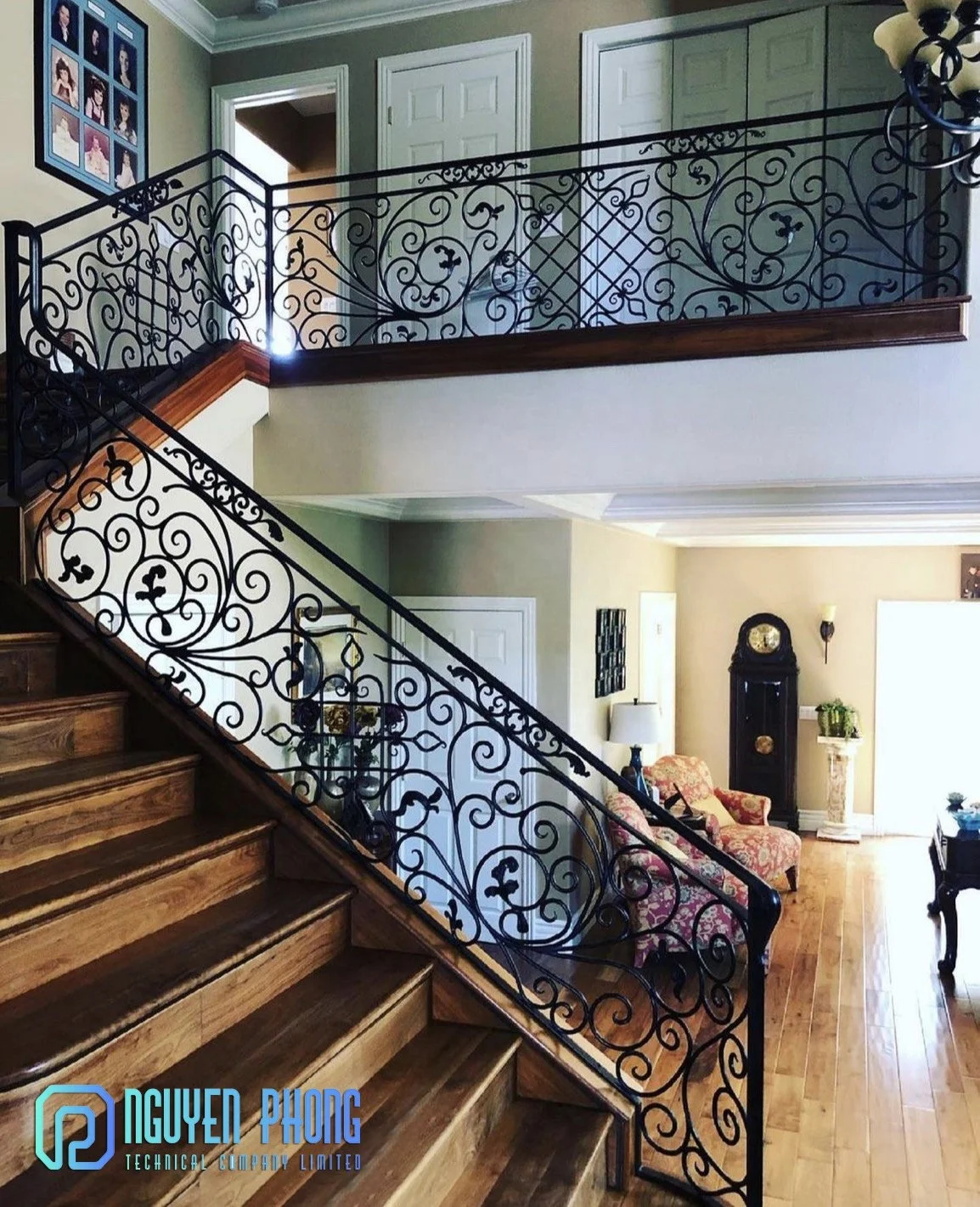 Beautiful Metal Staircase Railing  For Housing, Decking, Bridge Railings