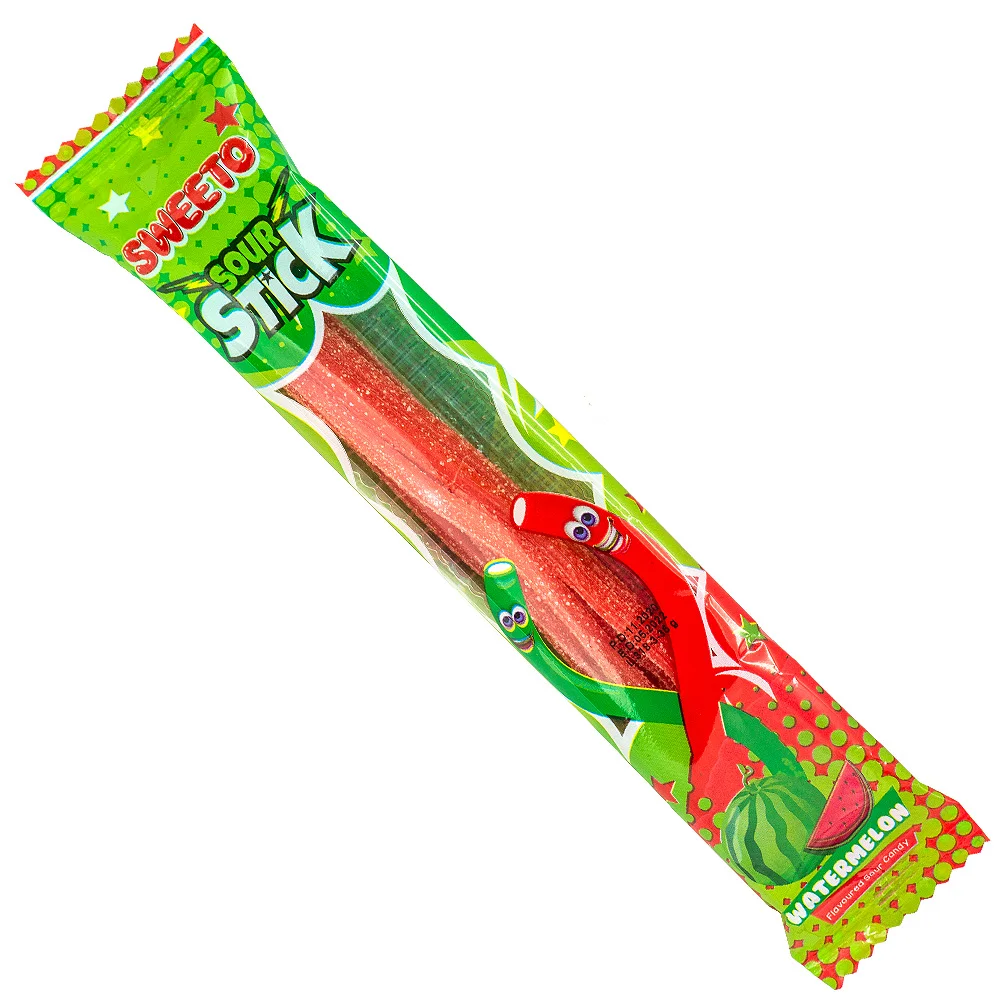 
Licorice Sour Sticks 35g halal 