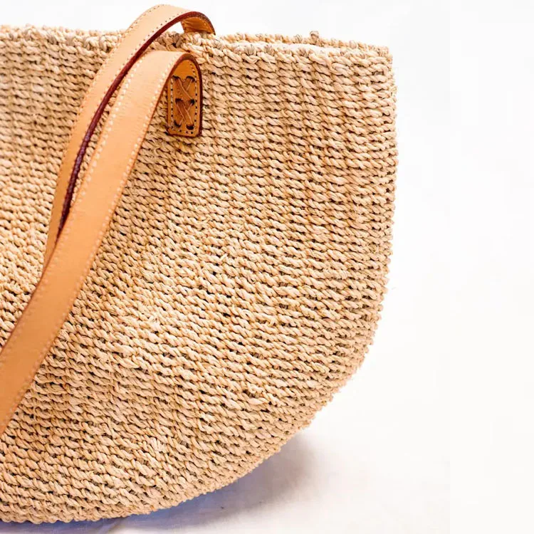 Плетеная женская сумка через плечо кожаные ручки из Вьетнама оптовая продажа