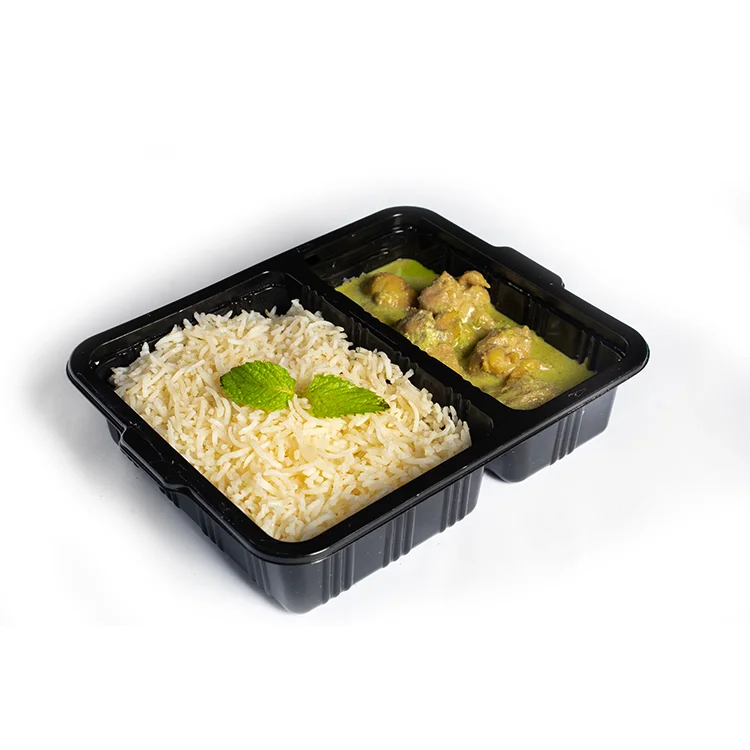 Hot Sale Frozen Ready to Eat Meal Green Curry Chicken with Herbal Instant Rice