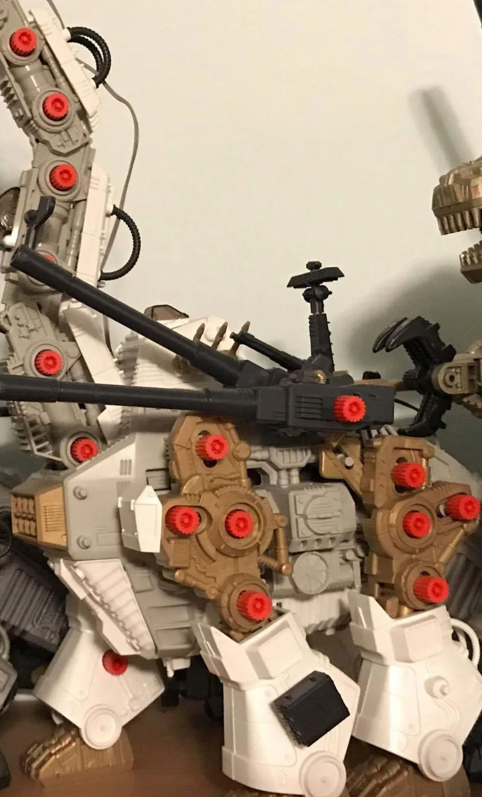 Zoids rubber cap for  ZOIDS Giant ZRK Cannon Head joint part