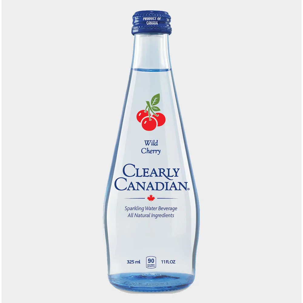 
Clearly Canadian Originals Wild Cherry Sparkling Canadian Spring Water With 4 Simple And Natural Ingredients 