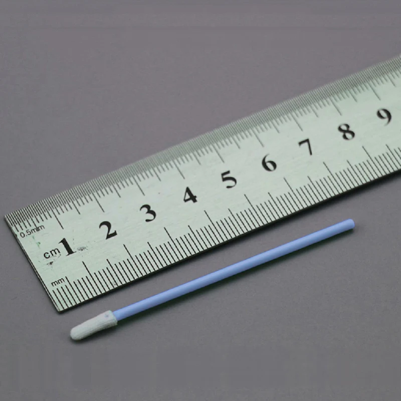 Customized Small Round Head Polyester Head Cleaning Swab Stick for Computer/Printer/Circuit/Electronic