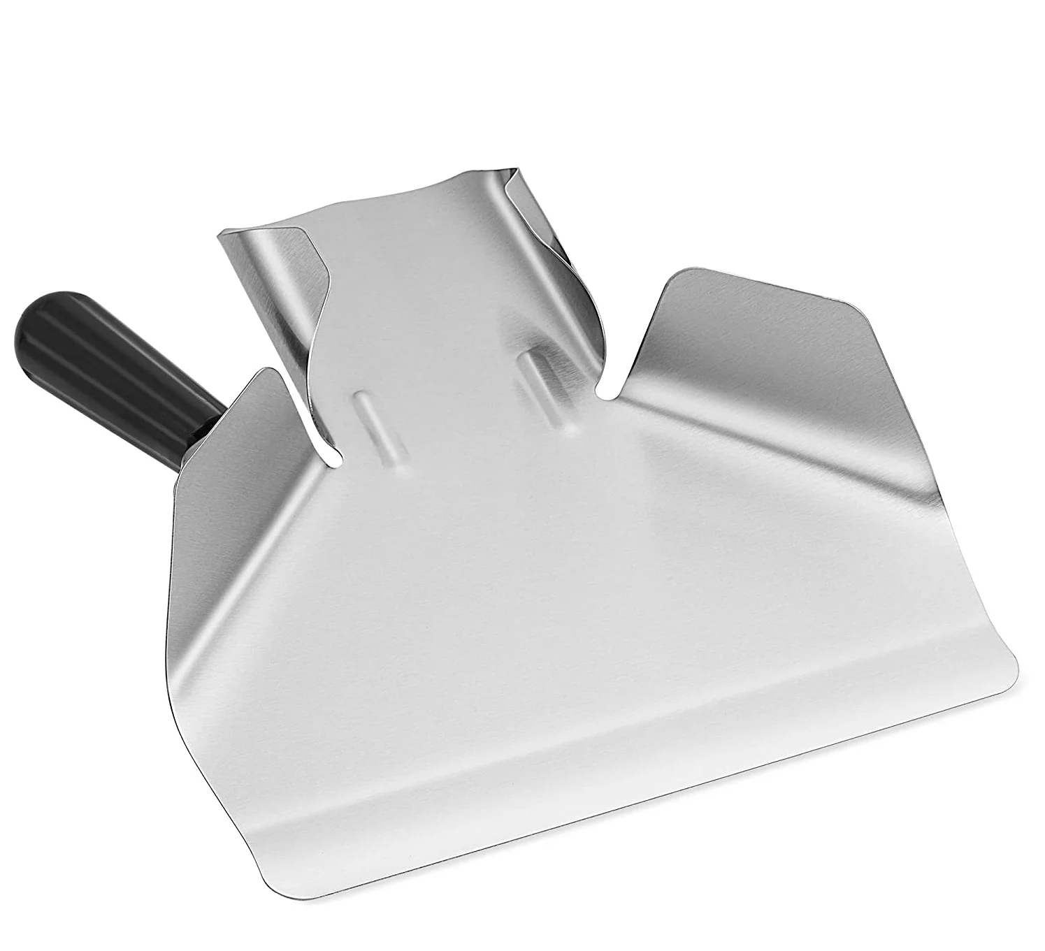 stainless steel right handle french fry bagger scoop chip popcorn bagger ice candy snacks desserts scooper