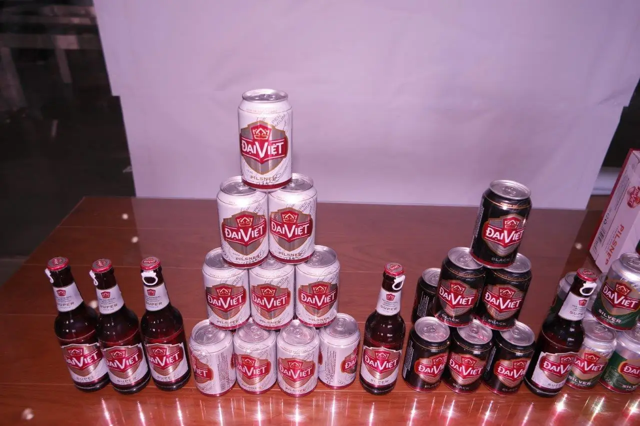 Вьетнамское черное пиво Alc 5.8% Vol алюминиевая банка 330 мл жареный солод вьетнамское производство новый стиль ячменный частная этикетка