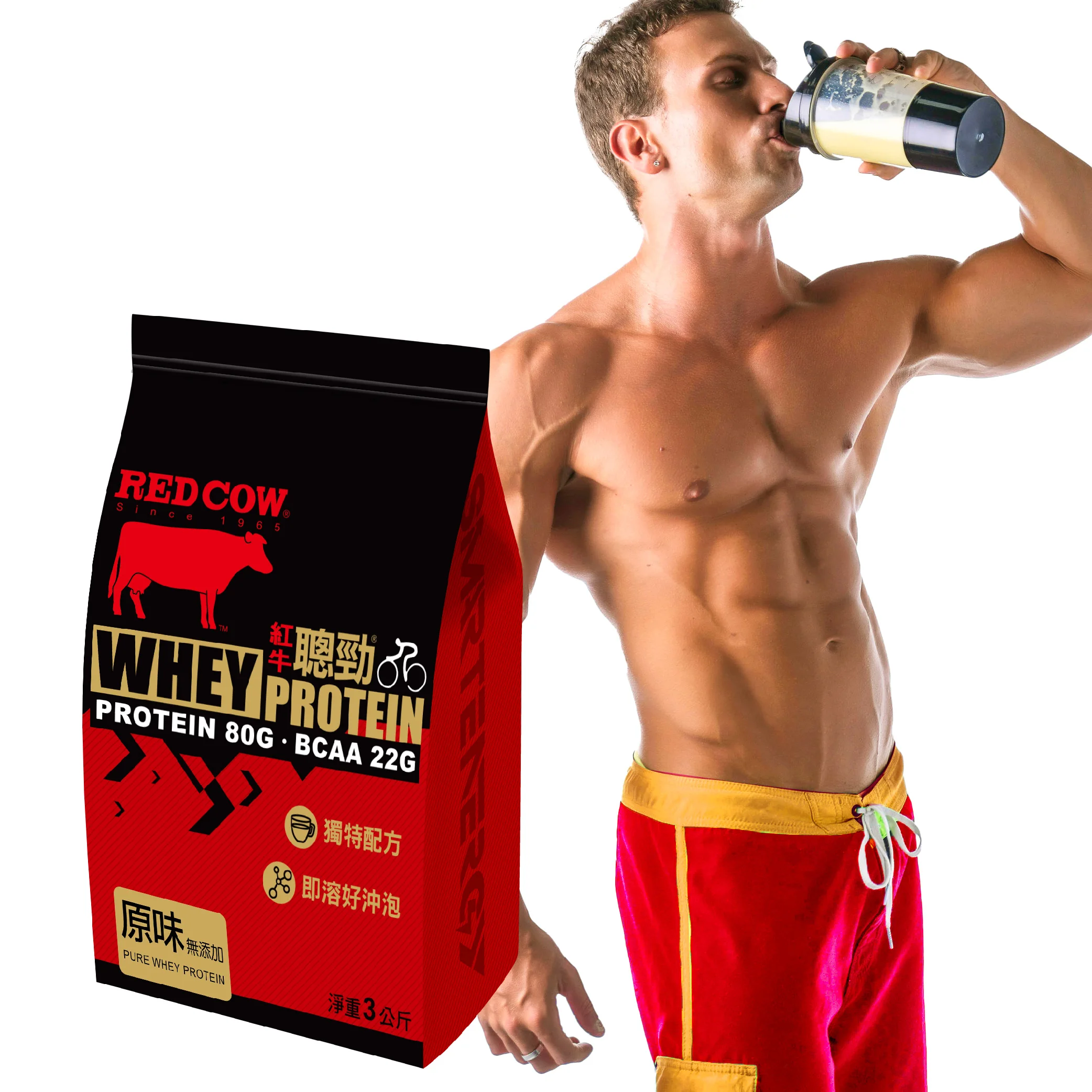 mass gainer whey protein powder Pure Flavour 3kg