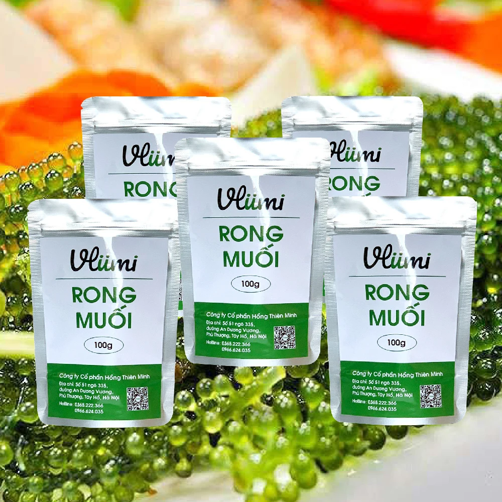 Производство экологически чистого дегидратированного и Маринованного морского винограда 100%, сертификация HACCP