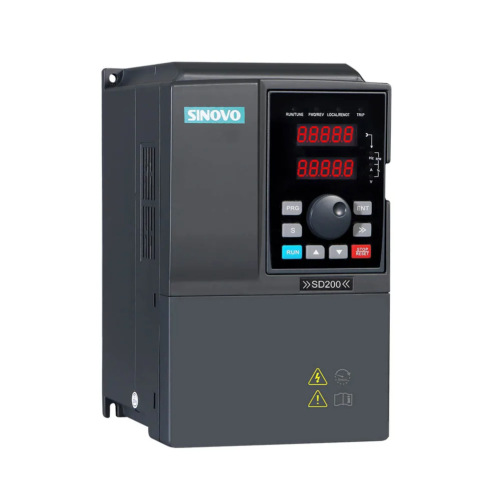 China VFD Supplier 7.5KW 3 Phase Inverter 220v to 380v