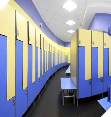 MAG high pressure laminate compact professional fashion changing room locker gym storage locker standard size