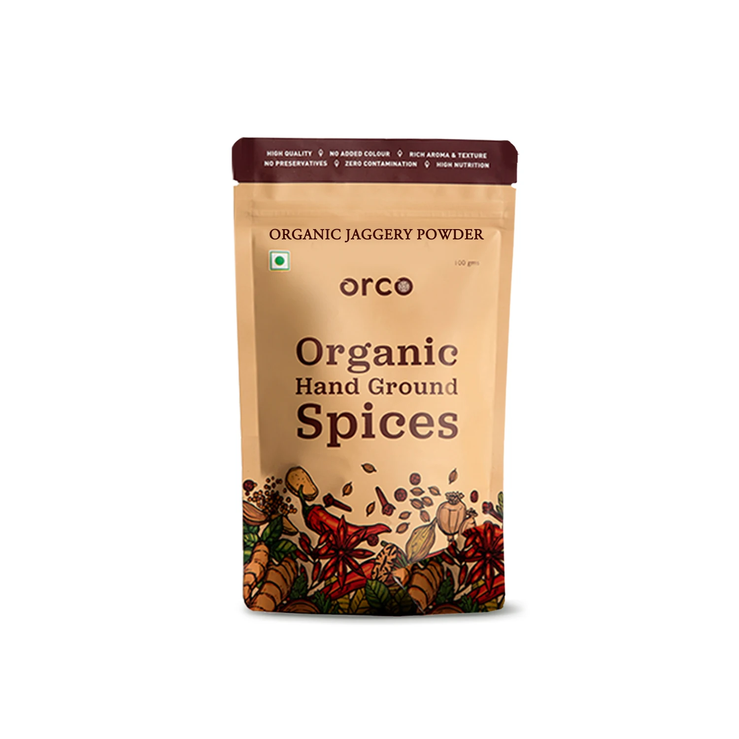 ORCO high quality organic Jaggery Powder/ Natural Sweetener with Best Price | USDA Certified