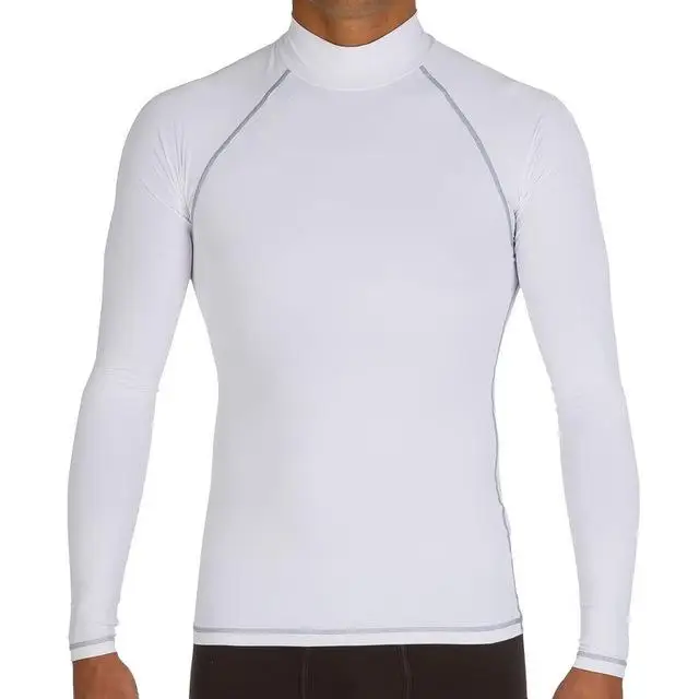 Rash Guard Sun Protection Diving Long Sleeve Swimsuit Rashguard for Men Wetsuit Surfing Shirt High Quality Lycra for Unisex