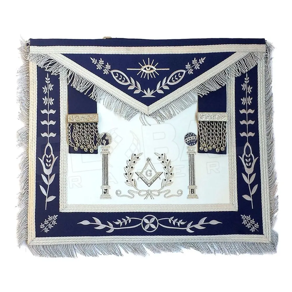 Masonic Regalia Velvet Lodge Embroidered Apron Masonic Lodge Officer Aprons