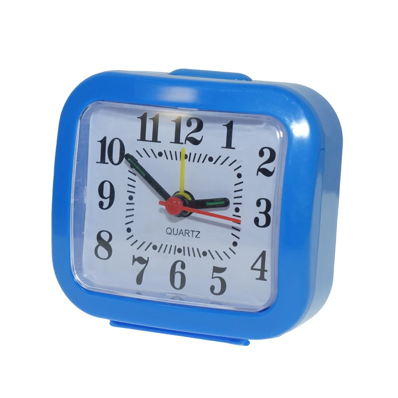 T117 Movement With Hands O Alarm Desktop Gear Table Office Desk Alarm Tabletop Box Quartz Clock