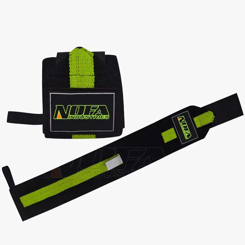Customized Color Bodybuilding Wrist Wraps For Weightlifting Gym Training Support Wrap