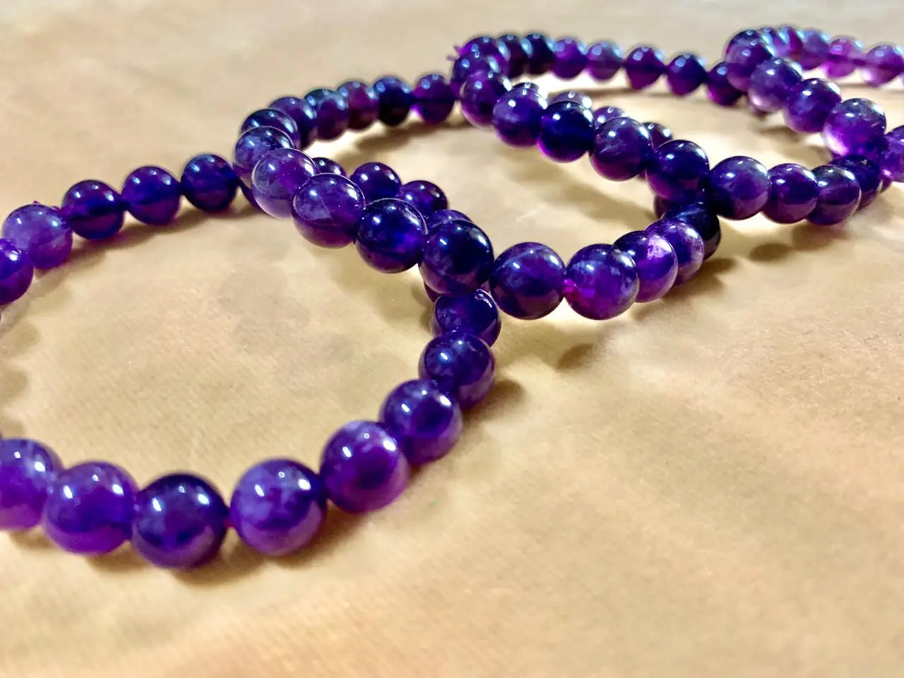 Браслеты из круглых бусин с аметистом премиум-класса/браслет фиолетового аметиста драгоценным камнем ювелирные изделия женские браслеты агатом