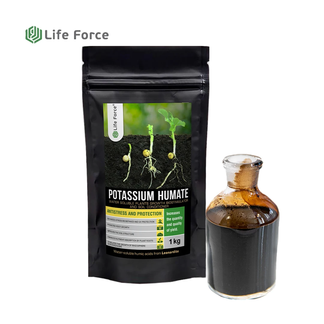 Life Force SH 301/1 Soluble Humate Potassium Organic Fertilizer Potassium Humic Acid Fertilizer For Agriculture
