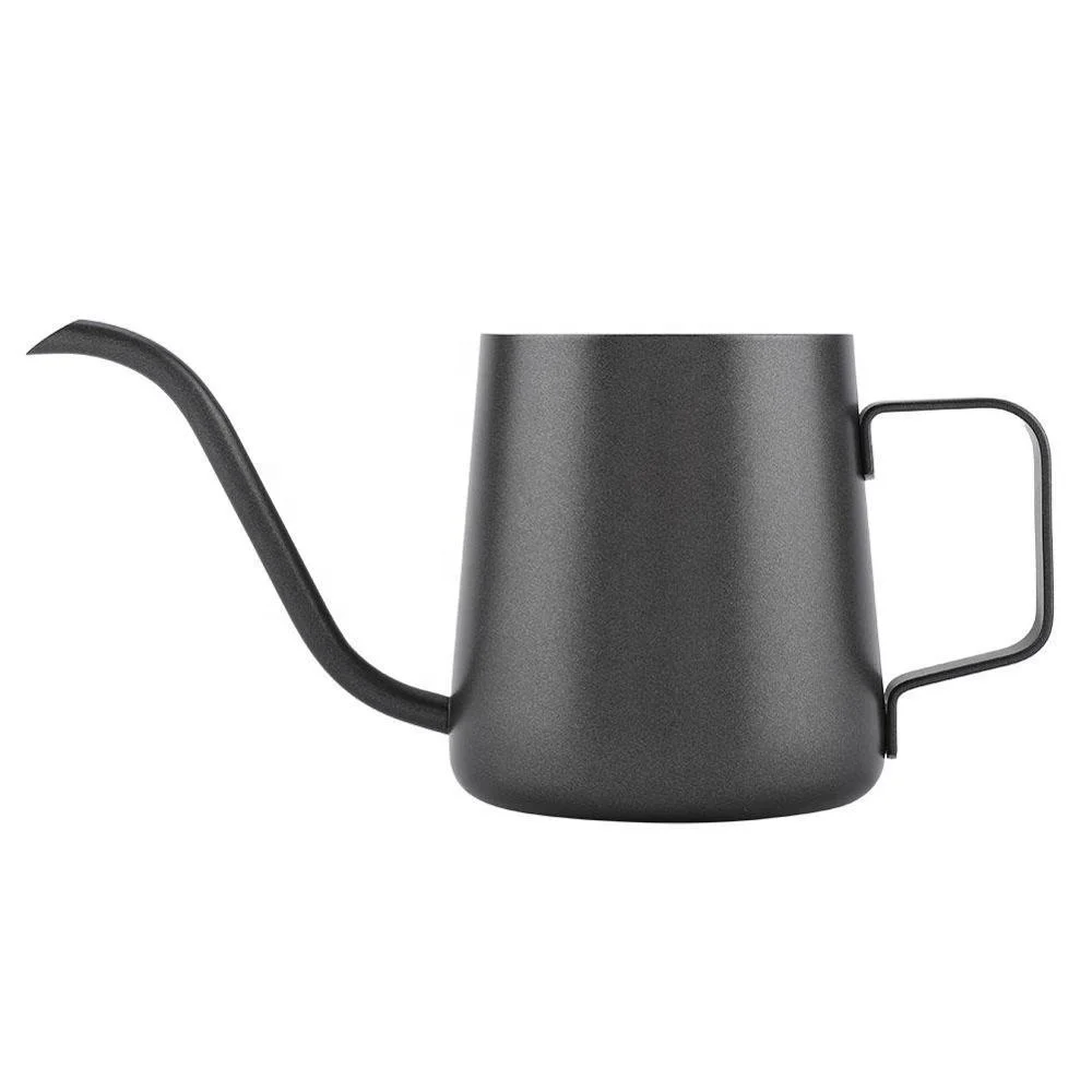 Stainless Steel Gooseneck Long Spout Serving Kettle  Milk Tea Pot