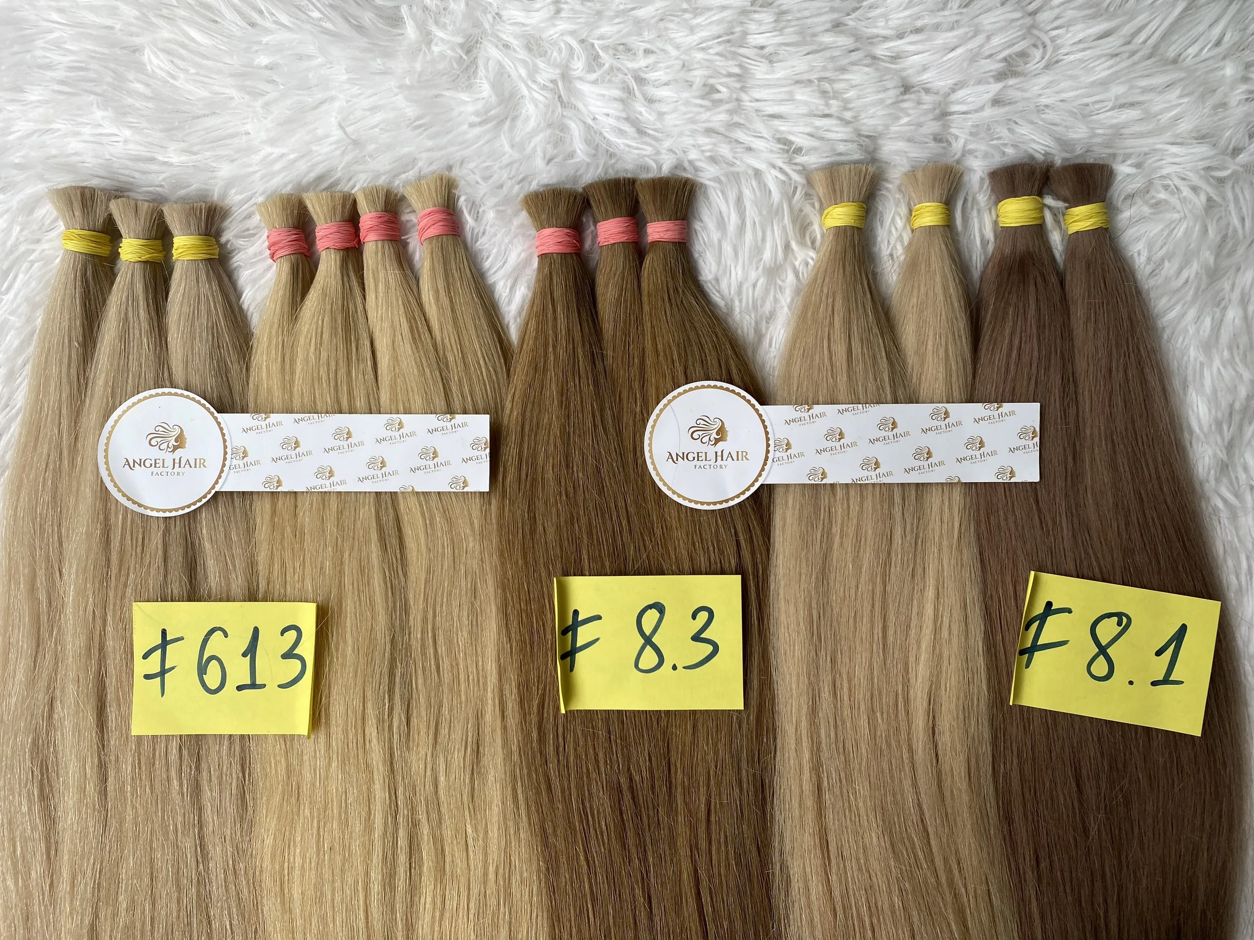 Супер двойные человеческие волосы для наращивания объемные 8 дюймов 40 индивидуальные цвета